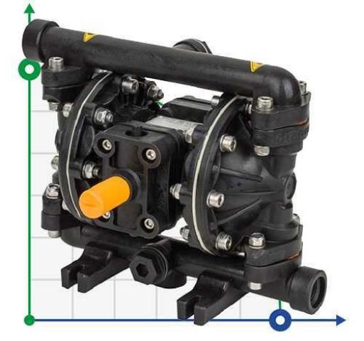Насос пневматический мембранный DP 06 PB/T - V