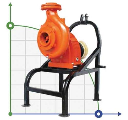 Спринклерный насос с приводом от ВОМ трактора MTZ-P 100-90S