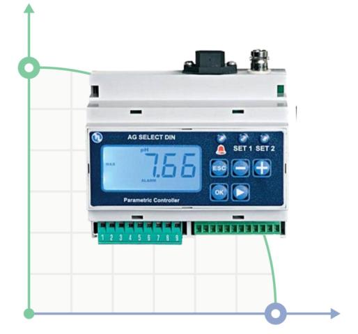 Контроллер AG–SELECT-DIN 12Vdc - 24Vac/Vdc