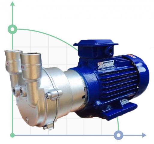 2BV2070, AISI 304 вакуумный нержавеющий насос для химии