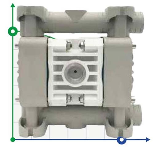 Пневматический мембранный насос BOXER 15 PP IB15-P-HTTPT--