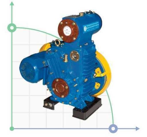Насос вакуумный золотниковый АВЗ 20Д