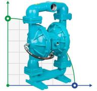 Пневматический мембранный насос DP 200 AL/SN - AL/N