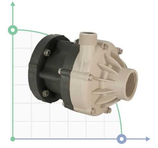 Центробежный насос с магнитной муфтой DM10 PP