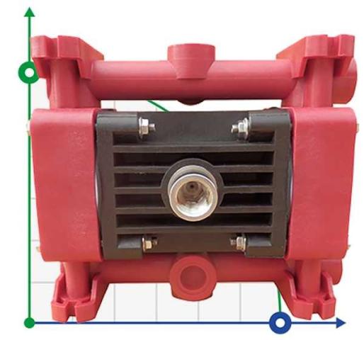 RUBY 010P-P-NTPT-E насос пневматический мембранный