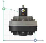 Демпфер пульсаций Damper 25 PVDF