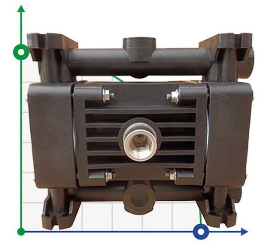 RUBY 010V-P-NTPT-F насос пневматический мембранный