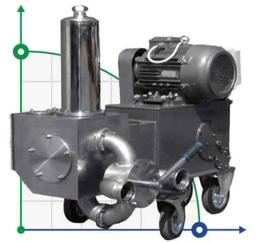 Насос поршневой BTS-ПН-40 пищевой нержавеющий