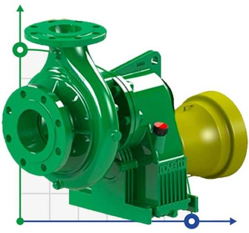 Rovatti T3-110E-TW R.5,85 насос с приводом от ВОМ трактора для орошения