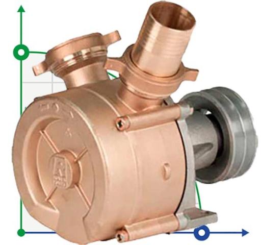 N 50 насос с приводным шкивом