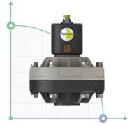 Демпфер пульсаций Damper 20 PVDF