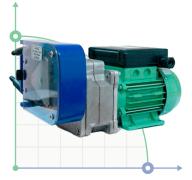 Перистальтические насосы MP-8118.16, монофазний, 230V
