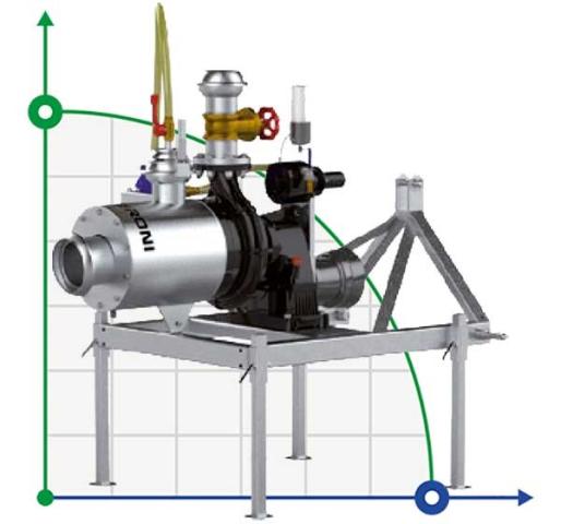 Veneroni LKT 100/850, 180 m3/h насос высокого давления от ВОМ