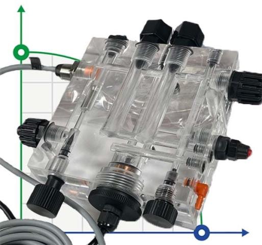 Датчик хлора SCLO 3 HYCHLOR Cl+pH-Rx-T двупроводной