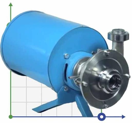 Насос пищевой Я9-ОНЦ-4, 10m3/h, 1,5kW, 380V
