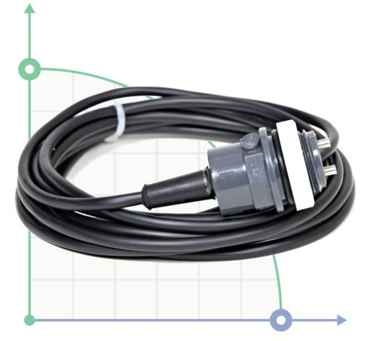 Датчик электропроводности CD, PVC, K=1 (0-20.000 uS) с температурным сенсором
