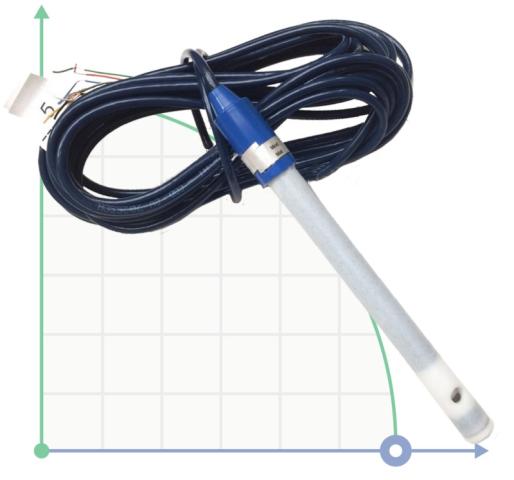 Графитовый датчик электропроводности CD, PTFE GR, K=1 (0-100 mS) без температурного сенсора