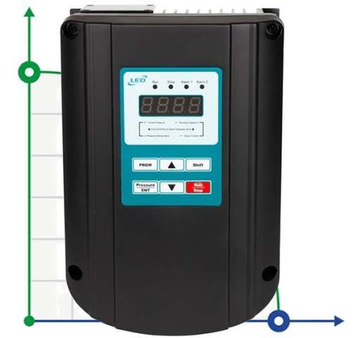 Преобразователь частоты 3~380В × 3~380 / 220В 1.5-2.2 кВт LEO 3.0