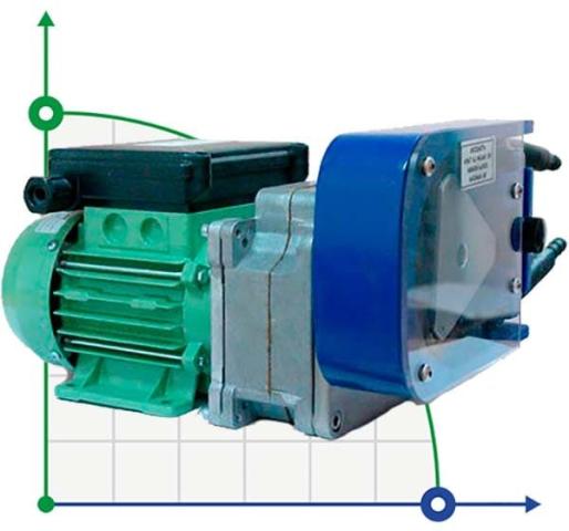 MP-6086.9, 108 l/h, 0,09 kW перистальтический насос