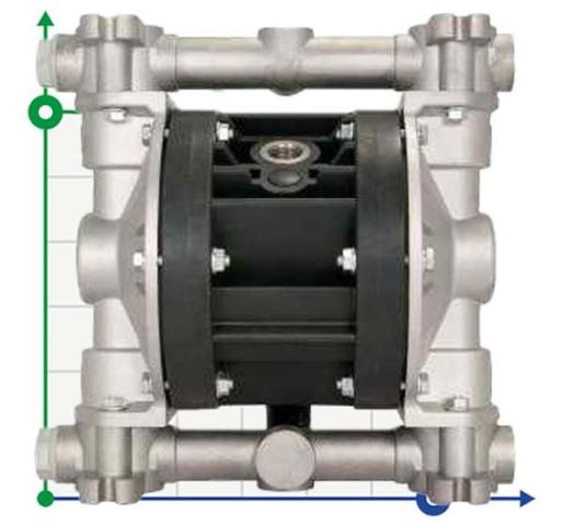 Пневматический мембранный насос BOXER 50 ALU IB50-ALN-AAN--