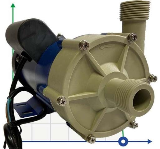 Центробежный насос FLUIMAC FMB-65-WR-V-N1-B-N с магнитной муфтой (Argal TMB 65)