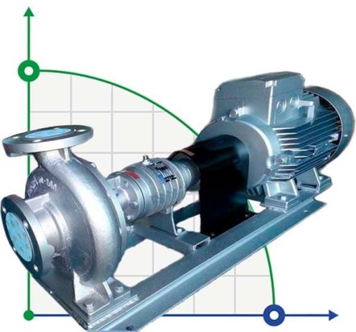 ВTKF-K 65-200, 30kW (3000) насосный агрегат для термомасла