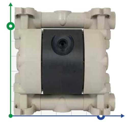 Пневматический мембранный насос MICROBOXER PP IMICRP-M-APD--