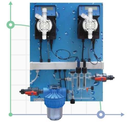 Станция дозирования и контроля для бассейнов POOL pH/Rx до 500м3