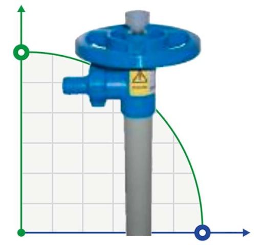 JP, PP(HC), 1200mm, Ø32mm труба для бочкового насоса JESSBERGER