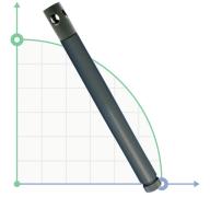 Держатель электродов трубчатый 0.45м