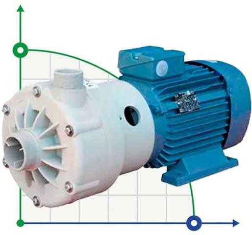 Горизонтальный центробежный насос МВ 140/55, ПП, LIP SEAL, VITON