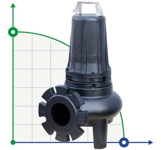 Погружной насос Dreno DNB-EX 80-2/150 T с двухканальным рабочим колесом S-образного потока