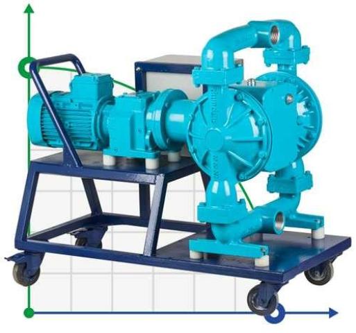 Мембранный насос с электроприводом DP30E ALSN