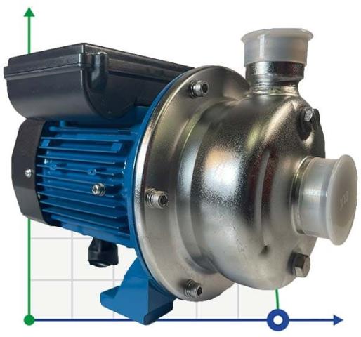 Насос для сусла, бражки, вина, пива DWO B50/025, 220V/50Hz, AISI 304