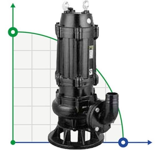 Насос фекальный WQ 100-25-11 для сточных вод