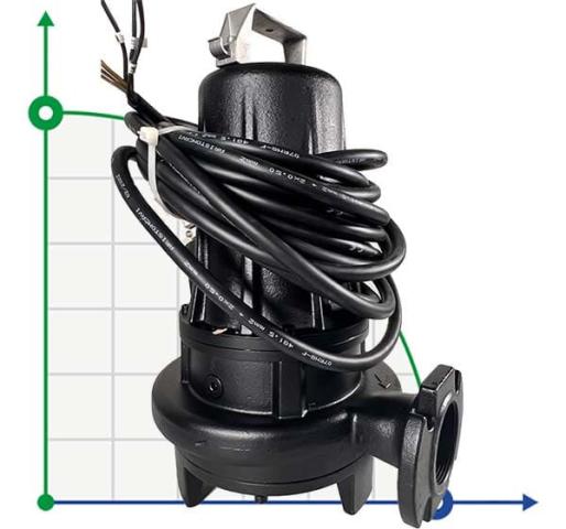 Канализационный насос Dreno GX-EX 50-2/220 T с системой измельчения