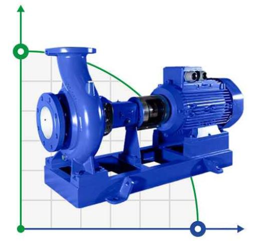 BTKF 100-250, 11 kW - насос одноступенчатый консольный (1500)