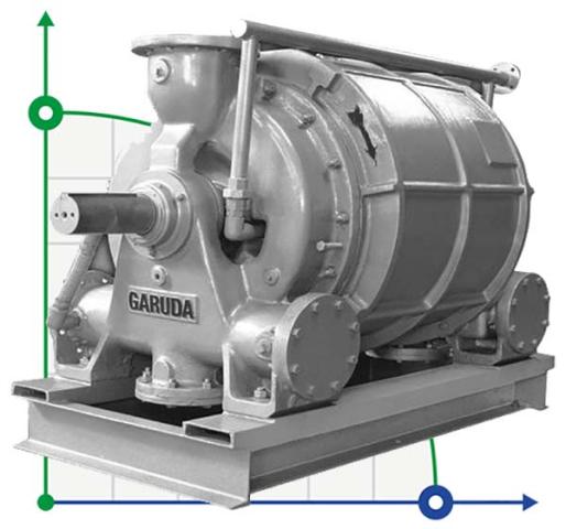 Вакуумный насос GARUDA GXL 3001 SS4, 5600 m3/h,AISI 304