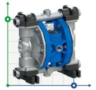 Пневматический мембранный насос SEKO Duotek AF65 ALU
