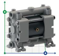 Пневматический мембранный насос SEKO Duotek AF7 РОМс