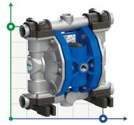 Пневматический мембранный насос SEKO Duotek AF100 ALU
