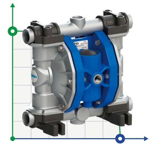 Пневматический мембранный насос SEKO Duotek AF100 ALU