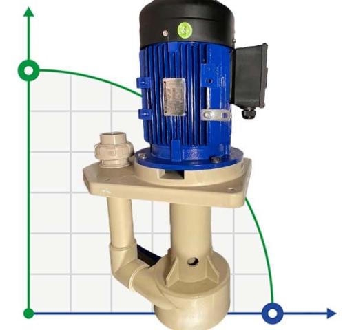 Насос кислоты QHA-50SK-7.5, PP, 5,5kW, 942L/min, 25m