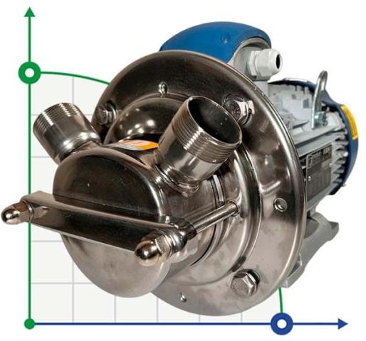 Насос для шампуня, лосьона, крема AlphaDynamic AD40.1/01 1,4kW импеллерный