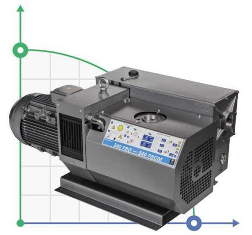 340 PBO вакуумный насос с масляной смазкой