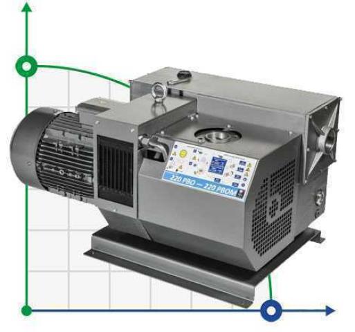 220 PBO-M вакуумный насос с масляной смазкой