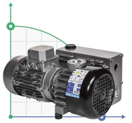 28 PBO-M вакуумный насос с масляной смазкой