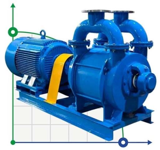 Вакуумный насос SK-0.15 (без двигателя)