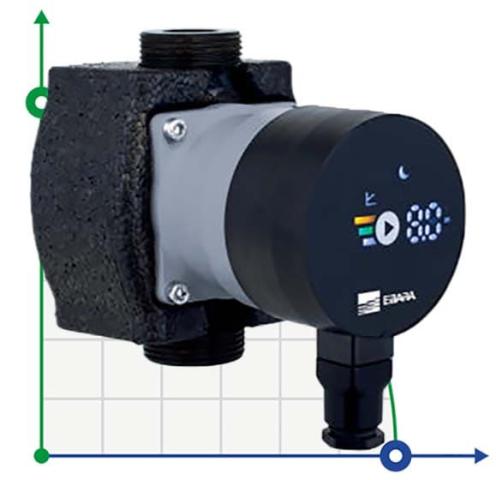 Циркуляционный насос Ebara Ego 2 Tech 25/60-130, 220V с электронным управлением
