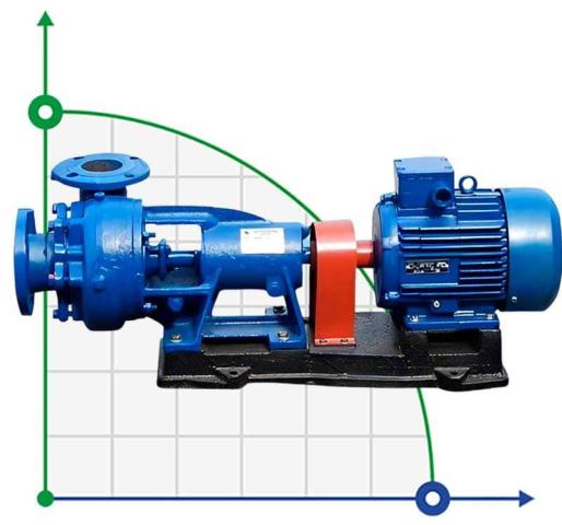 Насосный агрегат К160/30б, 18,5kW, 1500, на раме